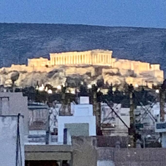 Fab New Flat In Central Athens W/ Acropolis Views Bagian luar foto