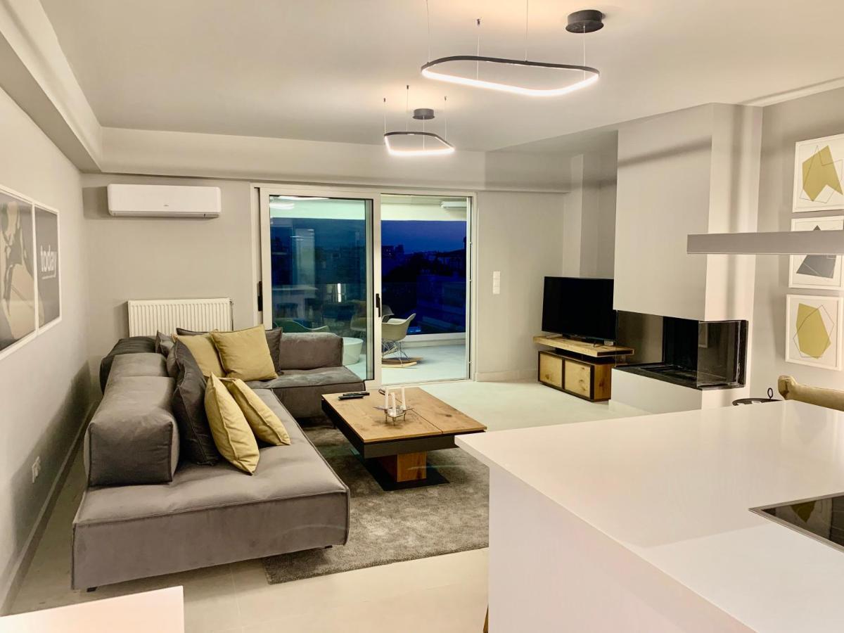 Fab New Flat In Central Athens W/ Acropolis Views Bagian luar foto