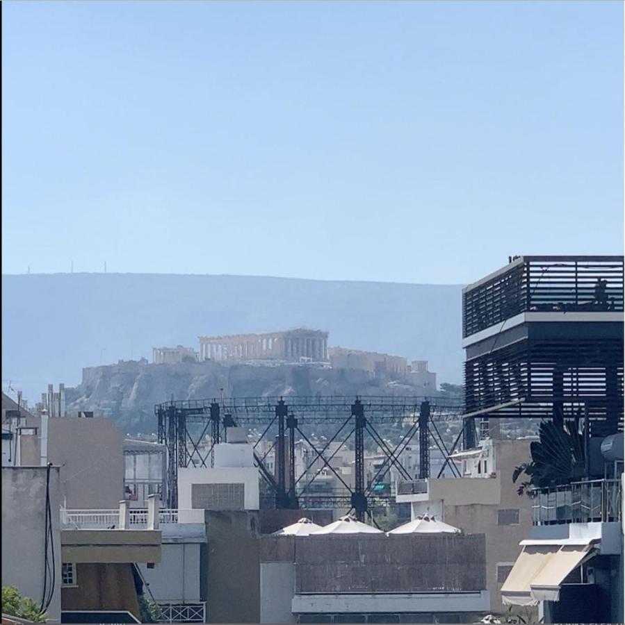 Fab New Flat In Central Athens W/ Acropolis Views Bagian luar foto